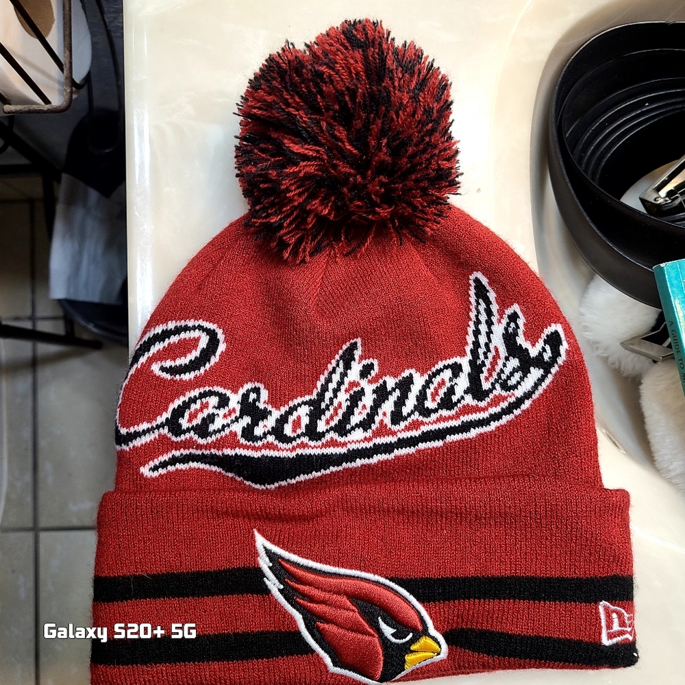 NFL Cardinals beanie with pompom